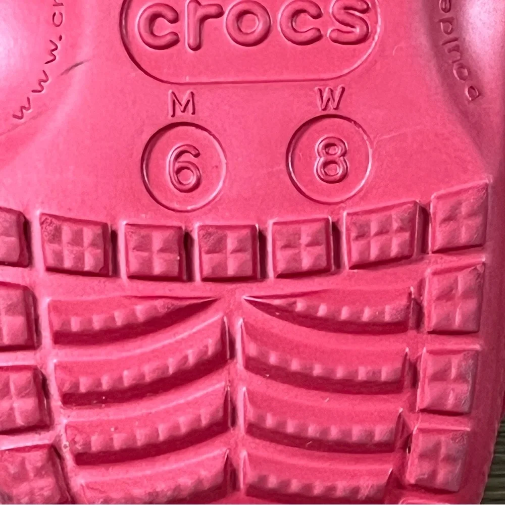 CROCS Classic Slip-On Clogs Women’s Size 8 Shoes - Picture 8 of 9